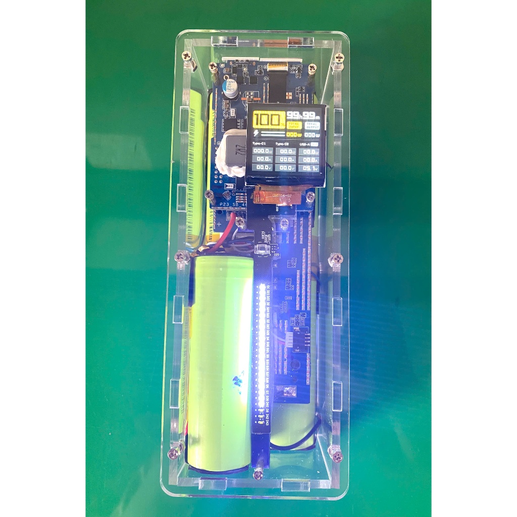 Box Mica 5 pin 26800 & 26980 sử dụng mạch Cuktech No.20 PD3.1 210W ...