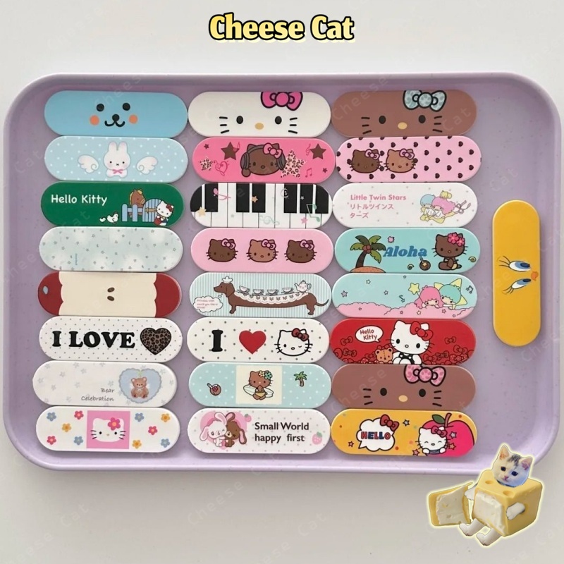 ins Kitty Giá đỡ điện thoại di động dính phong cách Hàn Quốc siêu mỏng giá đỡ điện thoại di động có thể thu vào vô hình
