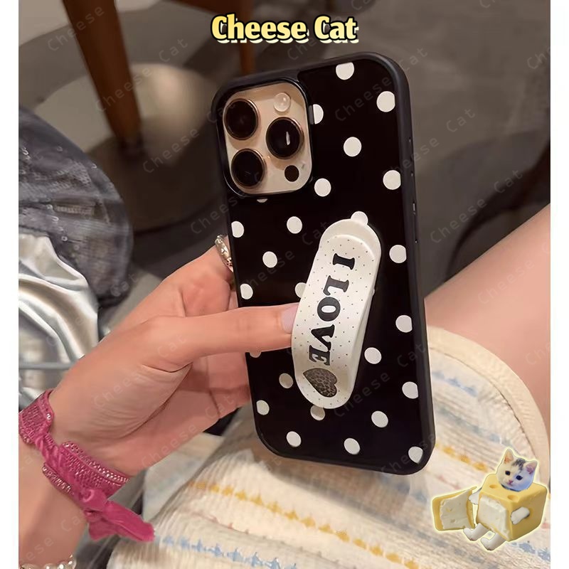 ins Kitty Giá đỡ điện thoại di động dính phong cách Hàn Quốc siêu mỏng giá đỡ điện thoại di động có thể thu vào vô hình