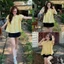 Áo babydoll thô boil ren hạt cổ sen RIBI TOP