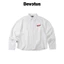 Áo Sơ Mi Trắng Rã Rập in kéo lụa form Boxy Devotus Local Brand - Ego Shirts