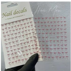 sticker nơ siêu hót gắn nail - sẵn 3 màu