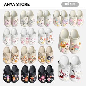 Dép Sục Quai Hậu Thời Trang Chất Liệu EVA Không Mùi Êm Nhẹ Size 36 - 43 Không Thấm Nước - QH3 ANYA STORE
