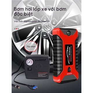 Bộ dụng cụ khởi động khẩn cấp LONAISCI Bộ sạc dự phòng khởi động xe hơi 99800mAh Bộ dụng cụ khởi động xe hơi kèm bơm hơi