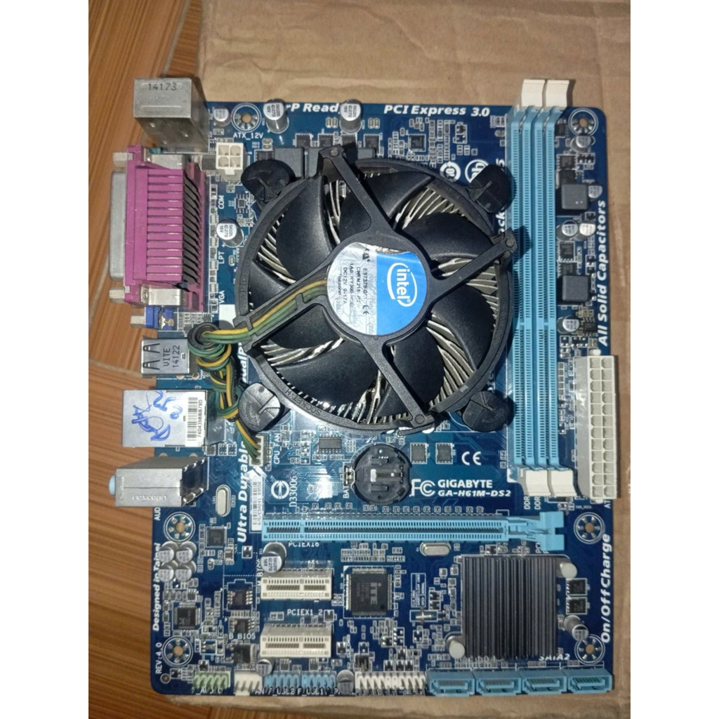 Bo mạch chủ Main Socket 1155 h61 + Cpu i3 2120 NO FAN CPU | Shopee Việt Nam