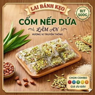 [Combo 1-2-3-4-5] Bịt 500g Cốm Nếp Dứa Lâm An, Thơm ngon , chuẩn vị truyền thống