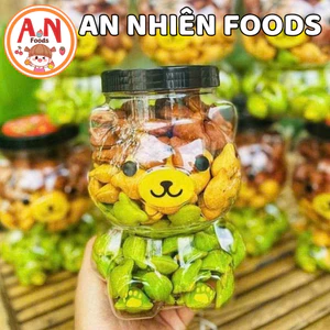 Hũ gấu 400g- Bánh gấu nhân kem mix 3 vị [Có hồ sơ công bố- hóa đơn VAT]