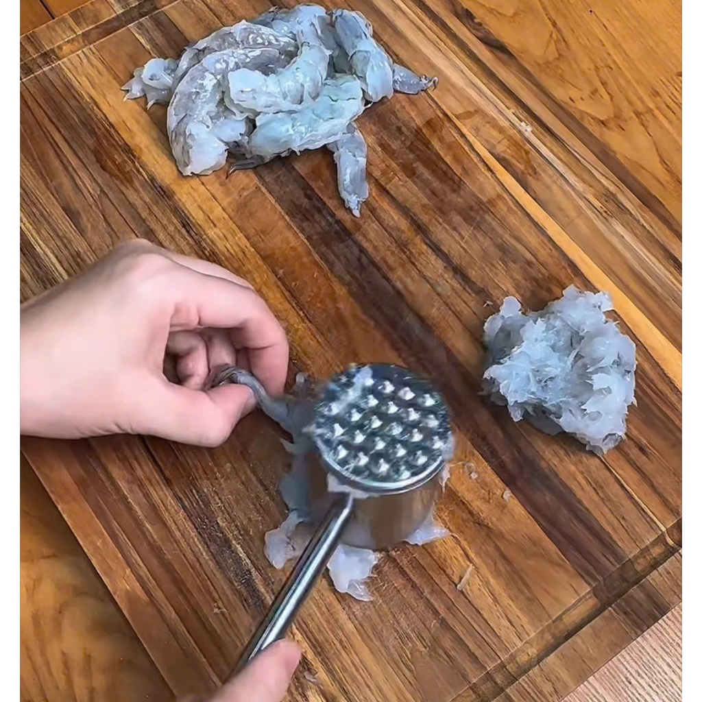 BÚA ĐẬP THỊT INOX CAO CẤP – DỤNG CỤ NHÀ BẾP ĐA NĂNG