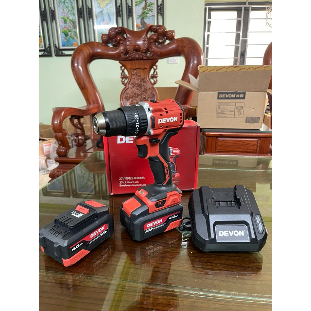 Máy khoan dùng pin 20V DEVON 5205-Li-20 chính hãng
