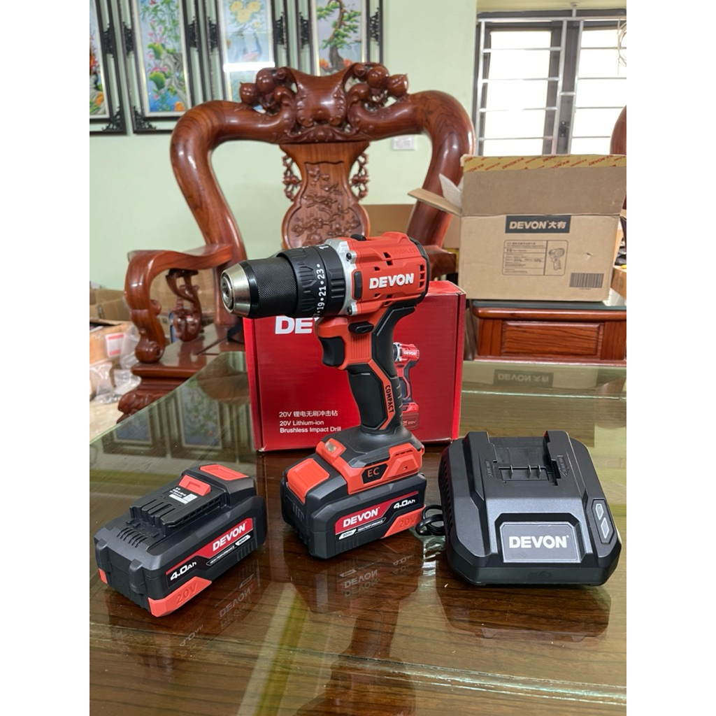 Máy khoan dùng pin 20V DEVON 5205-Li-20 chính hãng