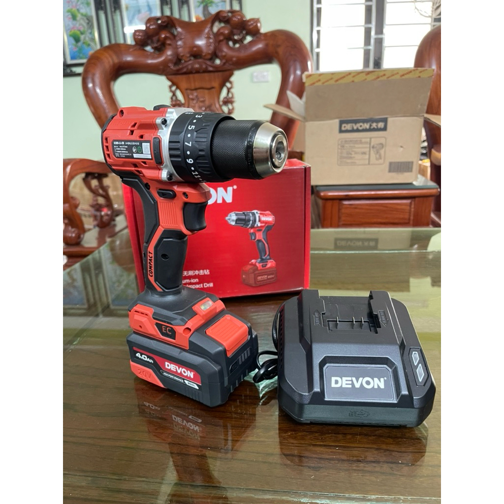 Máy khoan dùng pin 20V DEVON 5205-Li-20 chính hãng
