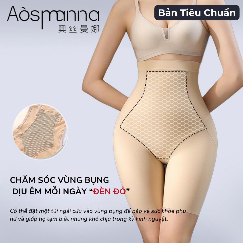 Quần Gen Bụng Lưng Cao Santony AS097 - Bản Comfort Êm Ái, Chăm Sóc Vòng Bụng "Ngày Đèn Đỏ" Aosimanna