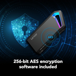 Ổ Cứng SSD Di Động Lexar SL660 BLAZE 1TB USB 3.2 Tốc Độ 2000mbs Kèm Led RGB