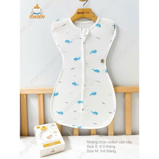 Ủ nhộng chũn sơ sinh, chũn nhộng Manny chính hãng