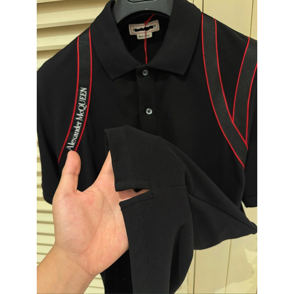 ⚡️[Hight Quality] Áo Polo Nam Nữ 1elx Mc1 Shirts - Điểm Nhấn Dây Quai Phối Chữ Cao Cấp Loại 1
