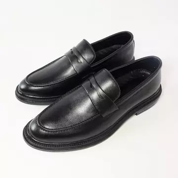 Giày Loafer nam da bò đế đúc 2 tầng cao 4.5cm thiết kế mới nam tính, sang trọng(BH 12 tháng)