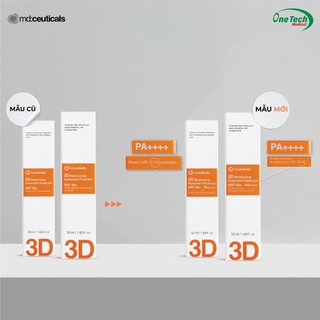 Kem Chống Nắng Vật Lý Bảo Vệ Da, Giữ Ẩm md:ceuticals 3D Moisturizing Suncreen Protection SPF50 50ml