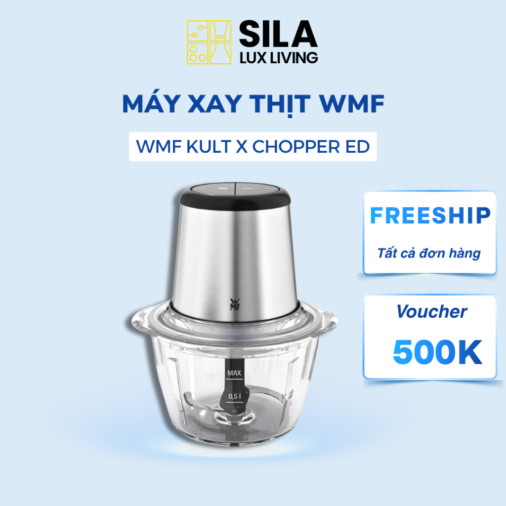 Máy Xay Đa Năng WMF KULT X CHOPPER ED, Công Suất 320W, Xay Thịt, Cua ...