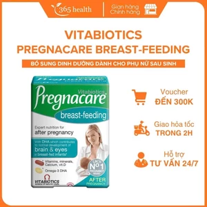 Vitamin tổng hợp sau sinh Pregnacare Breastfeeding giúp lợi sữa, tăng cường đề kháng 84 viên của Anh