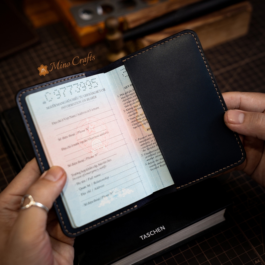 Bao Passport Da Bò Thật Ví Đựng Hộ Chiếu Gọn Nhẹ Dễ Sử Dụng