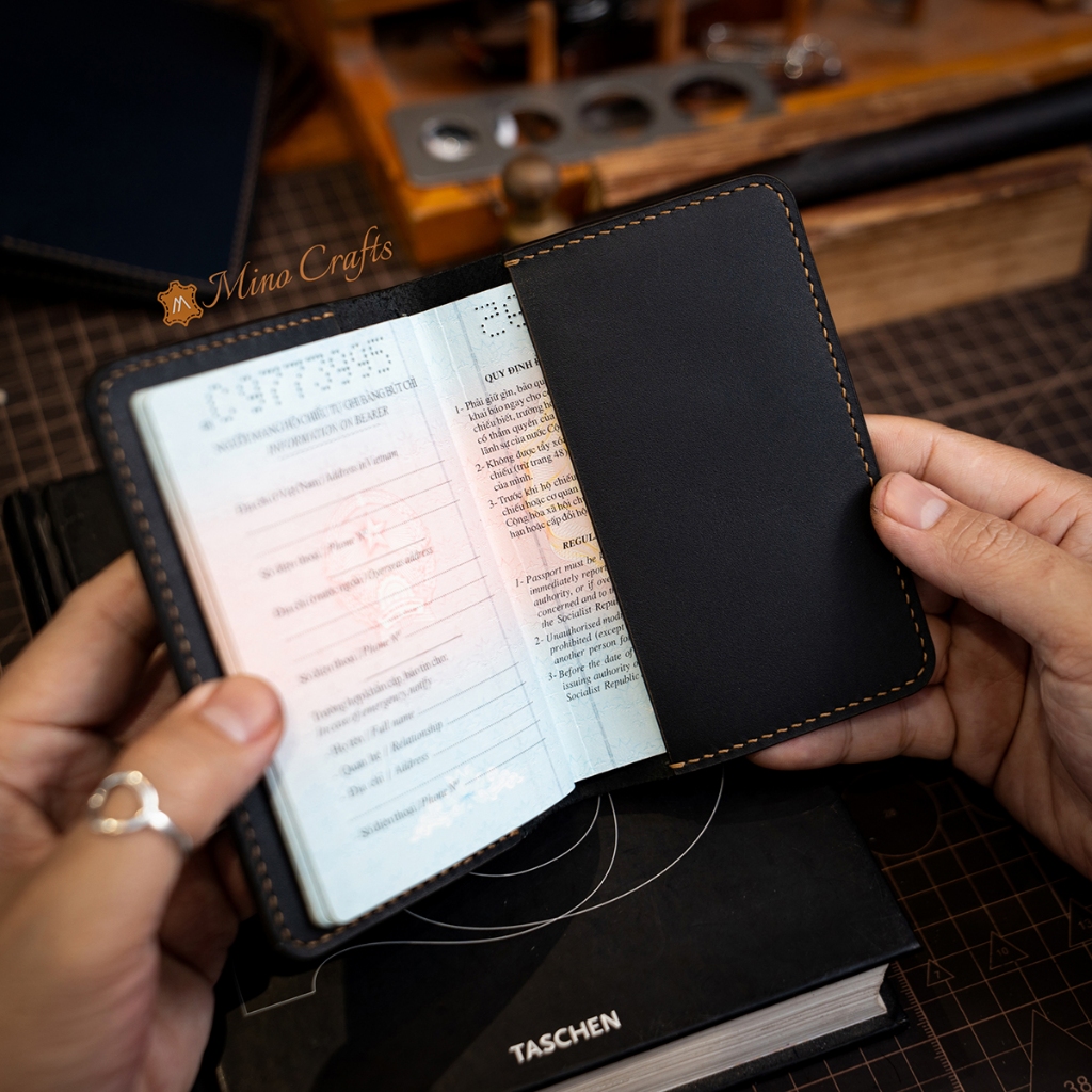 Bao Passport Da Bò Thật Ví Đựng Hộ Chiếu Gọn Nhẹ Dễ Sử Dụng