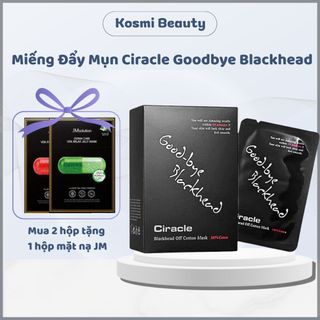Mặt nạ đẩy mụn đầu đen Good bye Blackhead Ciracle miếng dán lột mụn đầu đen Good Bye - Kosmi Beauty