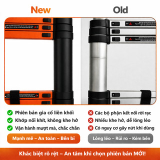 Thang Nhôm Rút Thẳng Thép Carbon Cao Cấp Nhập Khẩu Rút Đơn Cao 1.9M 2.7M 3.9M 4.3M 5.1M 5.9M tự động vào khóa