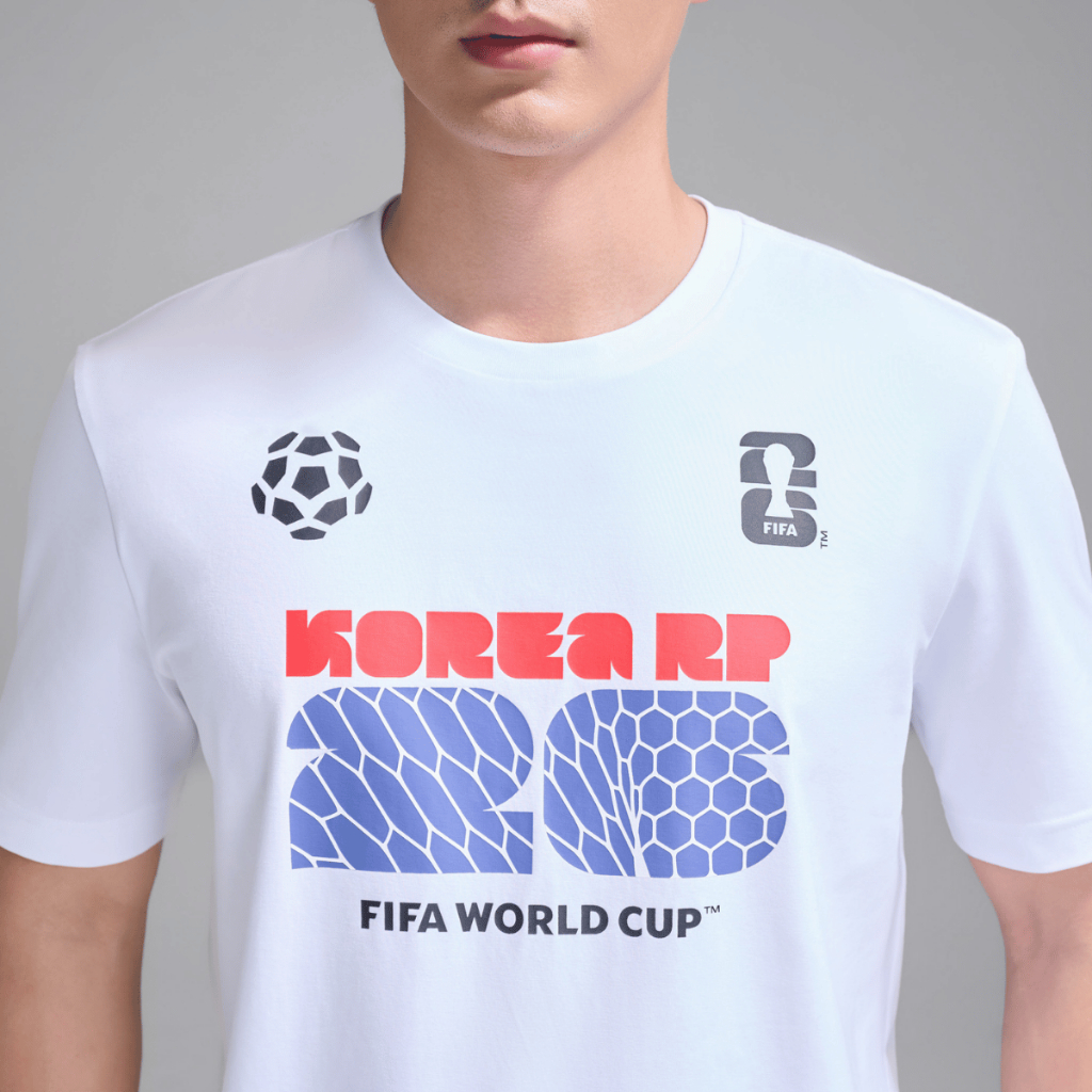 [TẶNG TẤT WC 2026]Áo thun Tshirt nam nữ Cotton Compact World Cup Korea Edition 26, Áo cổ vũ đội tuyển Hàn Quốc