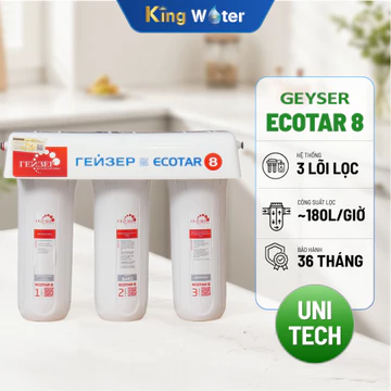 [CHÍNH HÃNG] Máy Lọc Nước Nano Ion Canxi Geyser Ecotar 8 Nhập Khẩu Nga - Công Nghệ UniTECH và NANO