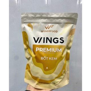 [Lẻ] Bột Kem Béo Wings Cao Cấp, Bột Kem Béo Pha Trà Sữa, Béo Thanh, Thơm Trà, Phù Hợp Nhiều Loại Trà | 1kg