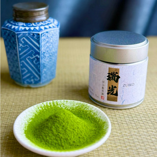 Trà Matcha Cao Cấp Ujiseichaen Zuiko,Ujinomidori Matsukaze Mukashi,Hatsu no Mori Hũ 40g Nhật Bản M48