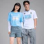 Áo thun Tshirt nam nữ Cotton Compact World Cup Argentina Edition 26, Áo cổ vũ đội tuyển Argentina