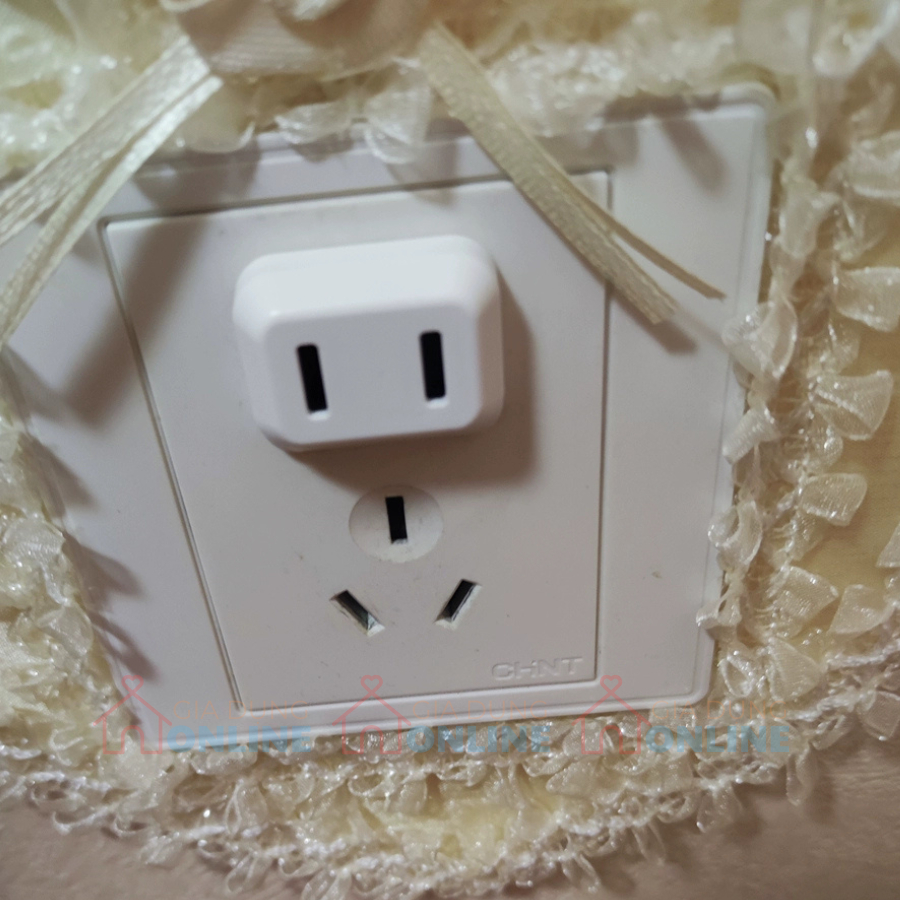 Đầu chuyển chống lỏng chân cắm phích dẹp cho ổ điện