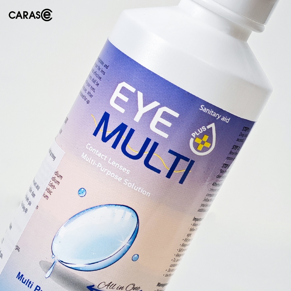 Nước Ngâm Lens Carase Giúp Rửa Sạch, Khử Trùng Và Bảo Quản Kính Áp Tròng Eye Plus Multi 150ML
