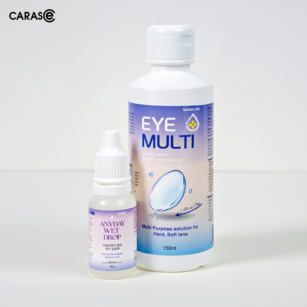 Nước Ngâm Lens Carase Giúp Rửa Sạch, Khử Trùng Và Bảo Quản Kính Áp Tròng Eye Plus Multi 150ML