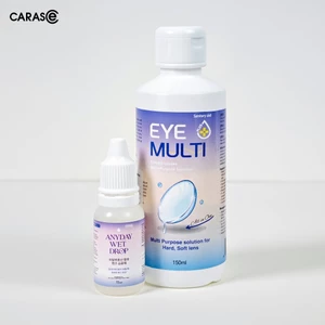 Nước Ngâm Lens Carase Giúp Rửa Sạch, Khử Trùng Và Bảo Quản Kính Áp Tròng Eye Plus Multi 150ML