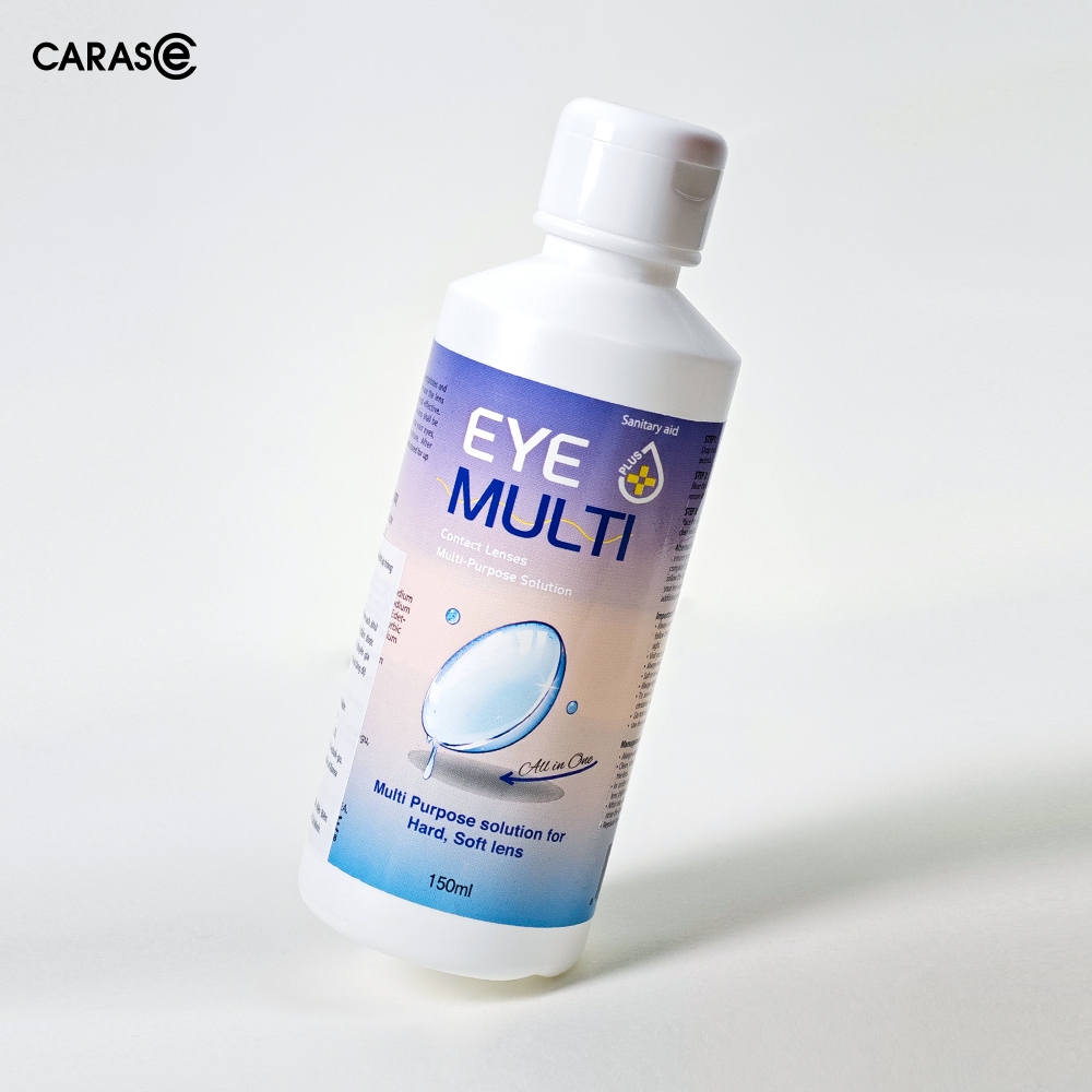 Nước Ngâm Lens Carase Giúp Rửa Sạch, Khử Trùng Và Bảo Quản Kính Áp Tròng Eye Plus Multi 150ML