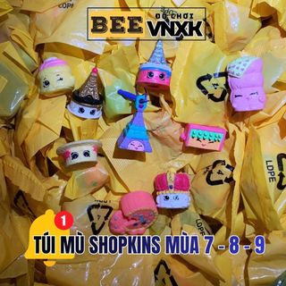 Set Túi mù đồ chơi Shopkins mùa 7 - 8 - 9, mix set giao ngẫu nhiên - BEE VNXK