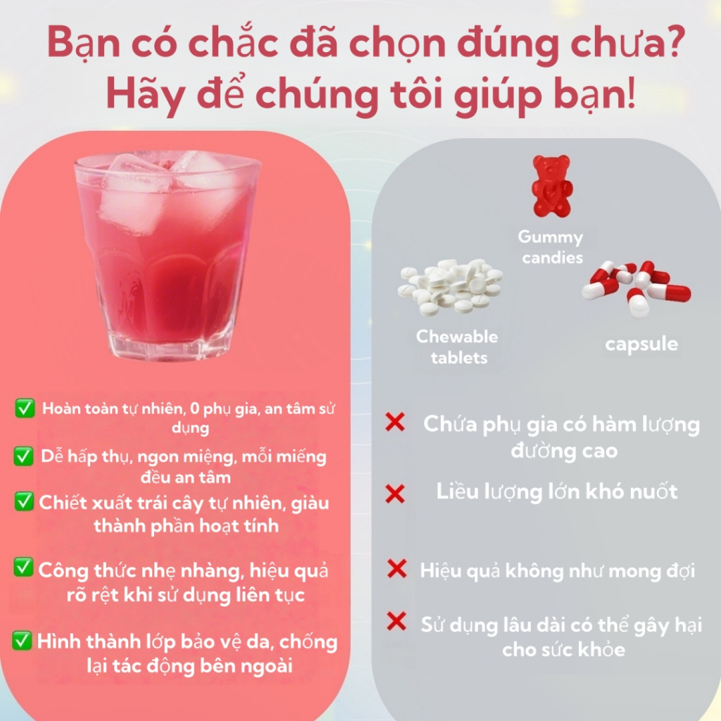 【Hàng sẵn】7Lume Nước uống Cà chua trắng bổ sung Trắng da sáng da chống oxy hóa làm đẹp da