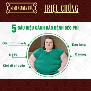 Trà Túi Lọc Tiêu mỡ - Minh Nguyên - Đốt Mỡ Bụng Nội Tạng, An Toàn Không Tích Nước, Detox giảm cân - Túi 50 lọc