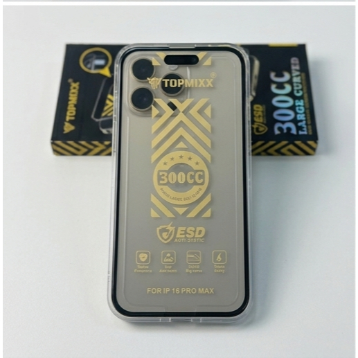 Kính Cường Lực IPhone TOPMIXX 300C Full Màn, Chống Trầy