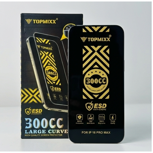 Kính Cường Lực IPhone TOPMIXX 300C Full Màn, Chống Trầy