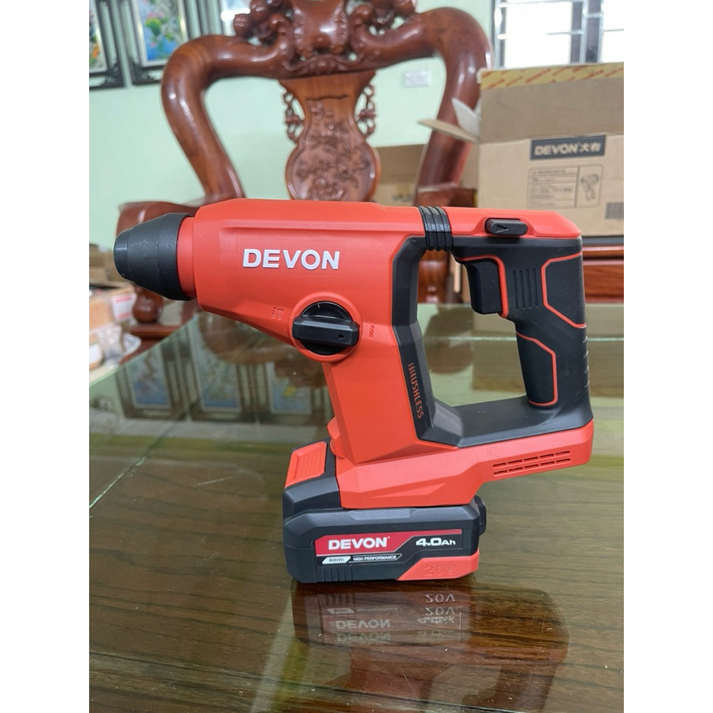 Máy khoan bê tông dùng pin 20V DEVON 5403-Li-20 chính hãng