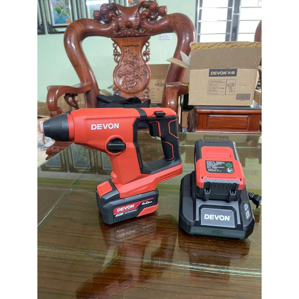 Máy khoan bê tông dùng pin 20V DEVON 5403-Li-20 chính hãng