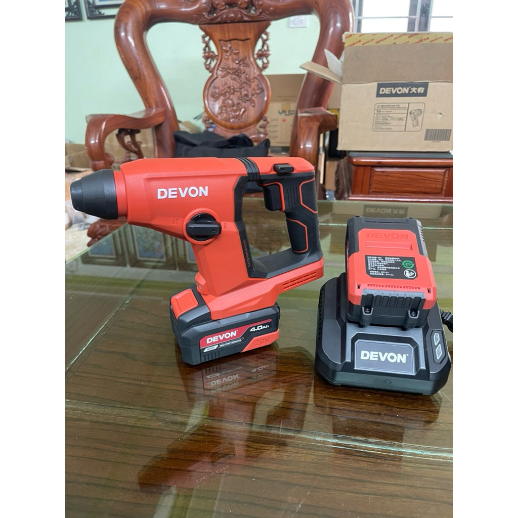 Máy khoan bê tông dùng pin 20V DEVON 5403-Li-20 chính hãng