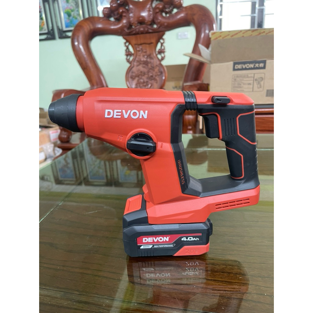 Máy khoan bê tông dùng pin 20V DEVON 5403-Li-20 chính hãng