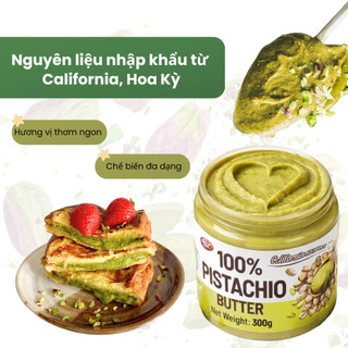 Bơ Hạt Dẻ Cười Dan D Pak I Pistachio Butter I 200g I 300g