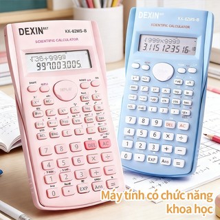 Máy tính khoa học học sinh thiết nhẹ dễ mang theo bấm tay chính cao dùng cho học tập và các kỳ thi