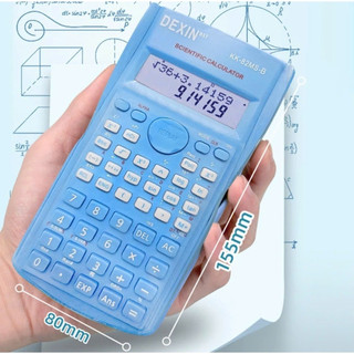 Máy tính khoa học học sinh thiết nhẹ dễ mang theo bấm tay chính cao dùng cho học tập và các kỳ thi