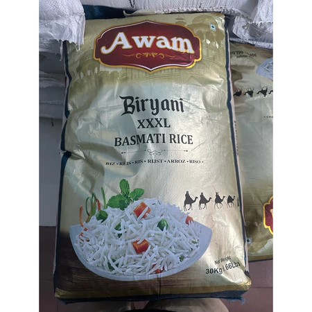 Gạo Basmati Biryani Ấn Độ - Gạo Hạt Dài Thơm - Nấu Cơm Biryani, Cơm Dẻo Tơi